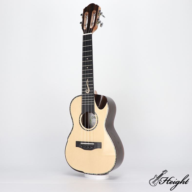 HC19 spruce ebnoy ukulele