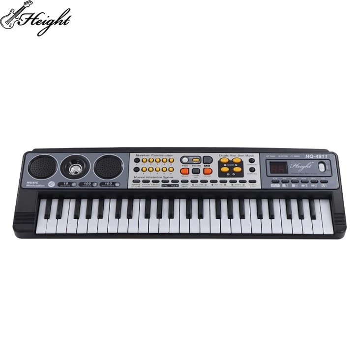 49 Allwedd Bysellfwrdd Piano Digidol