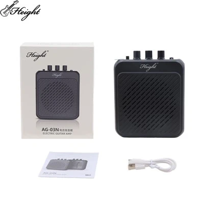 Mwyhadur Gitâr Amrediad Llawn 3 modfedd Bluetooth 50 y gellir ailgodi tâl amdano 1300mA Ffatri Gwasanaeth Custom Cyfanwerthu