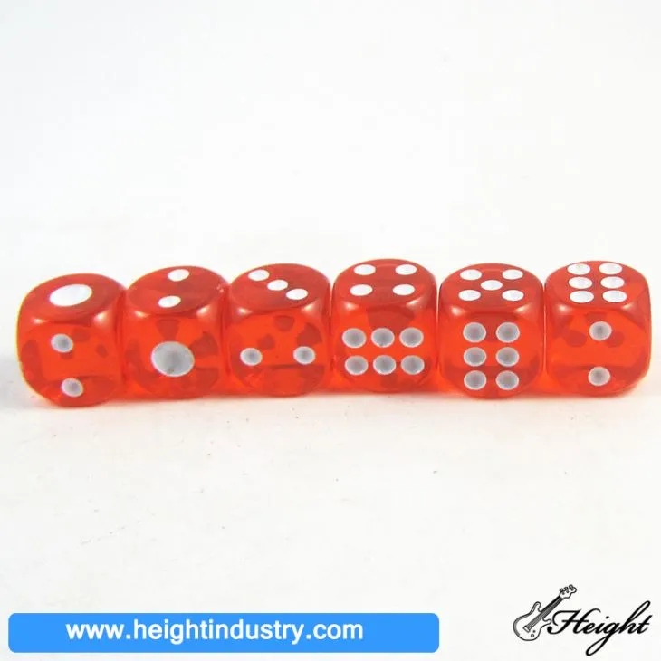 Dice Gemau Pwyntiau Lliw wedi'u Haddasu