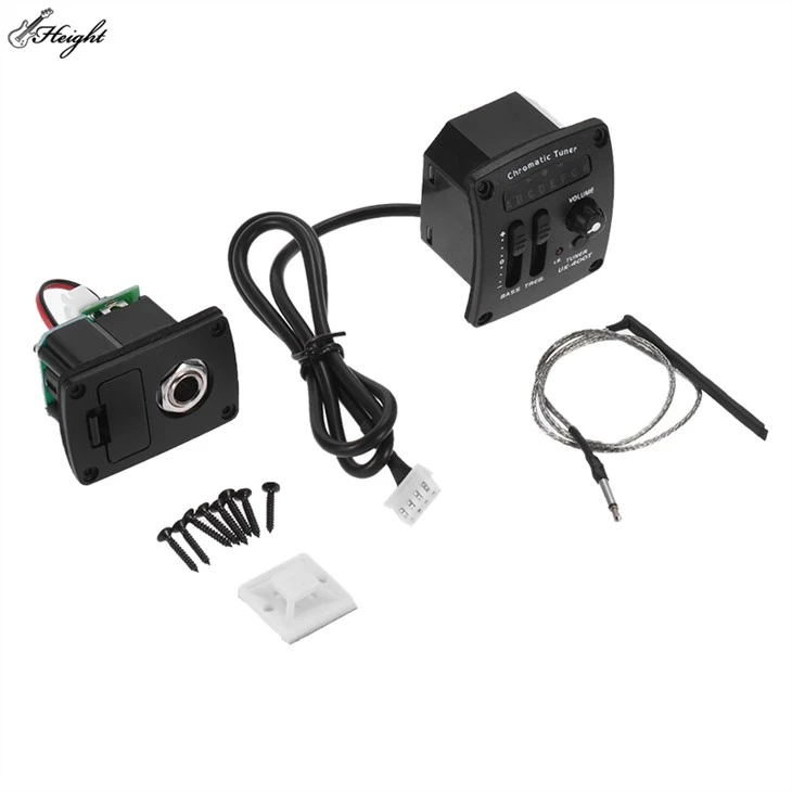2 Band EQ UK Pickup With Chromatic LED Tuner