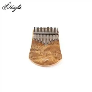Pren Rwber Patrwm Grain 17 Kalimba Allweddol