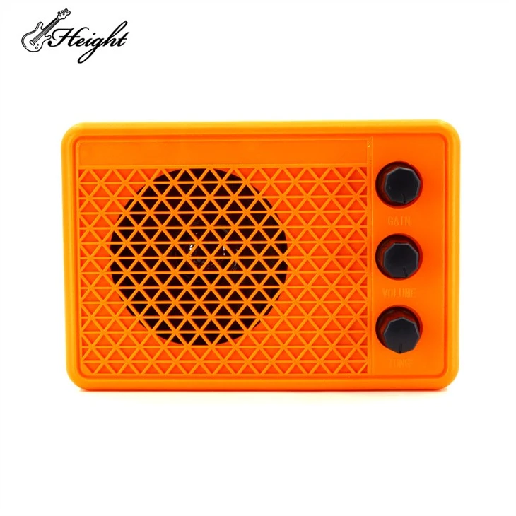 3inch Modern Orange Mini Guitar Amplifier